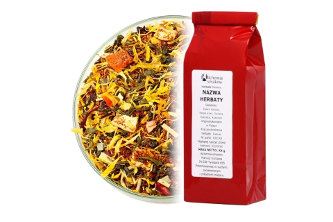 Herbata Rooibos POCAŁUNEK SŁOŃCA (50g) (OT) Afrykańska Rozkosz !!